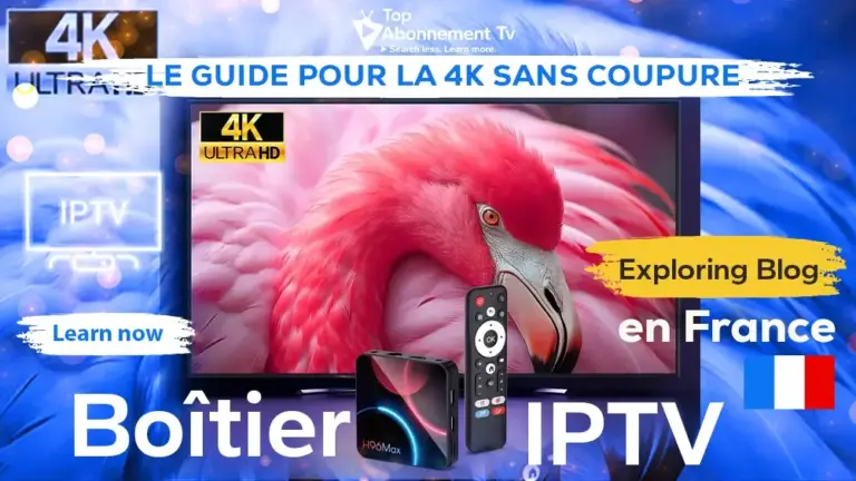 Boîtier IPTV pour streaming en résolution 4K
