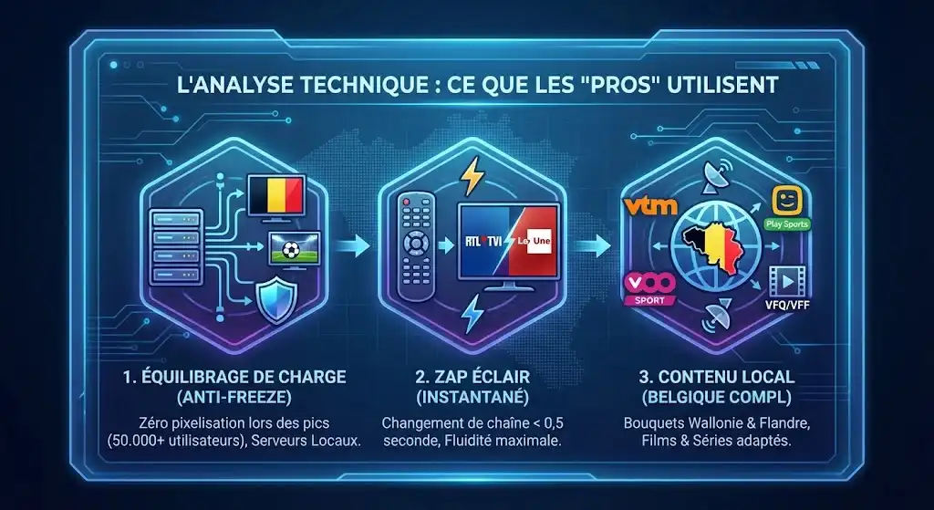 4_11zon Analyse technique stabilité IPTV Belgique : Anti-freeze et Load Balancing