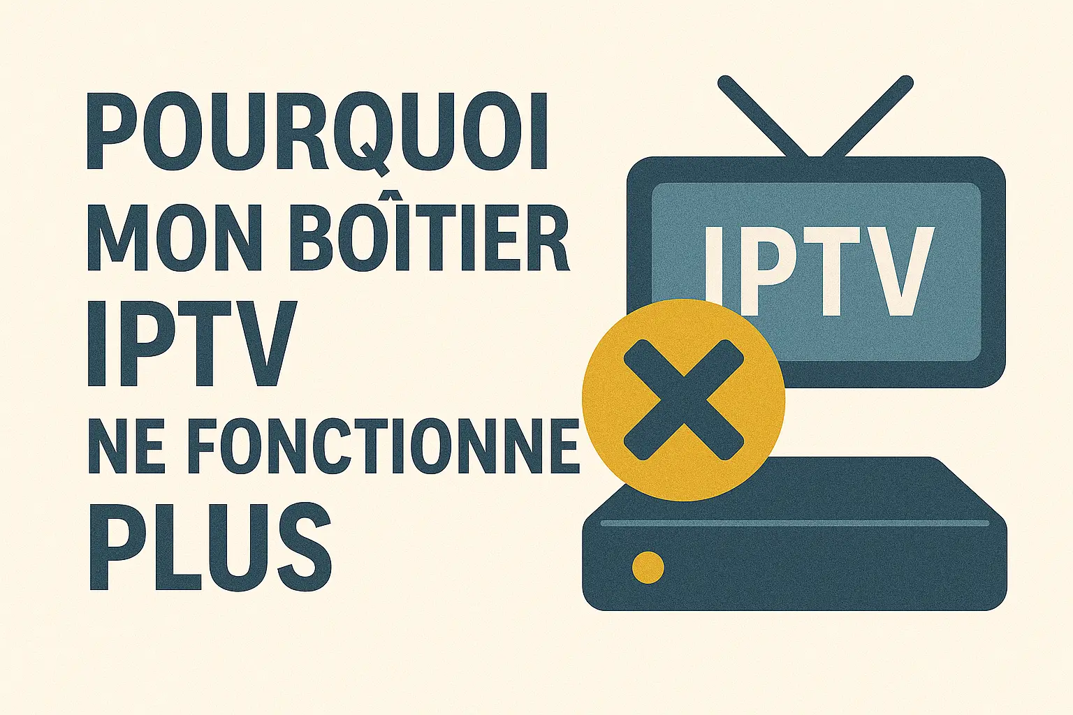pourquoi-mon-boitier-iptv-ne-fonctionne-plus IPTV ne fonctionne pas