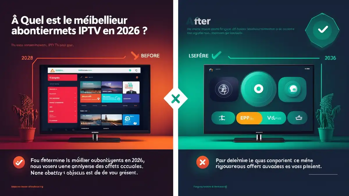 Meilleur abonnements iptv